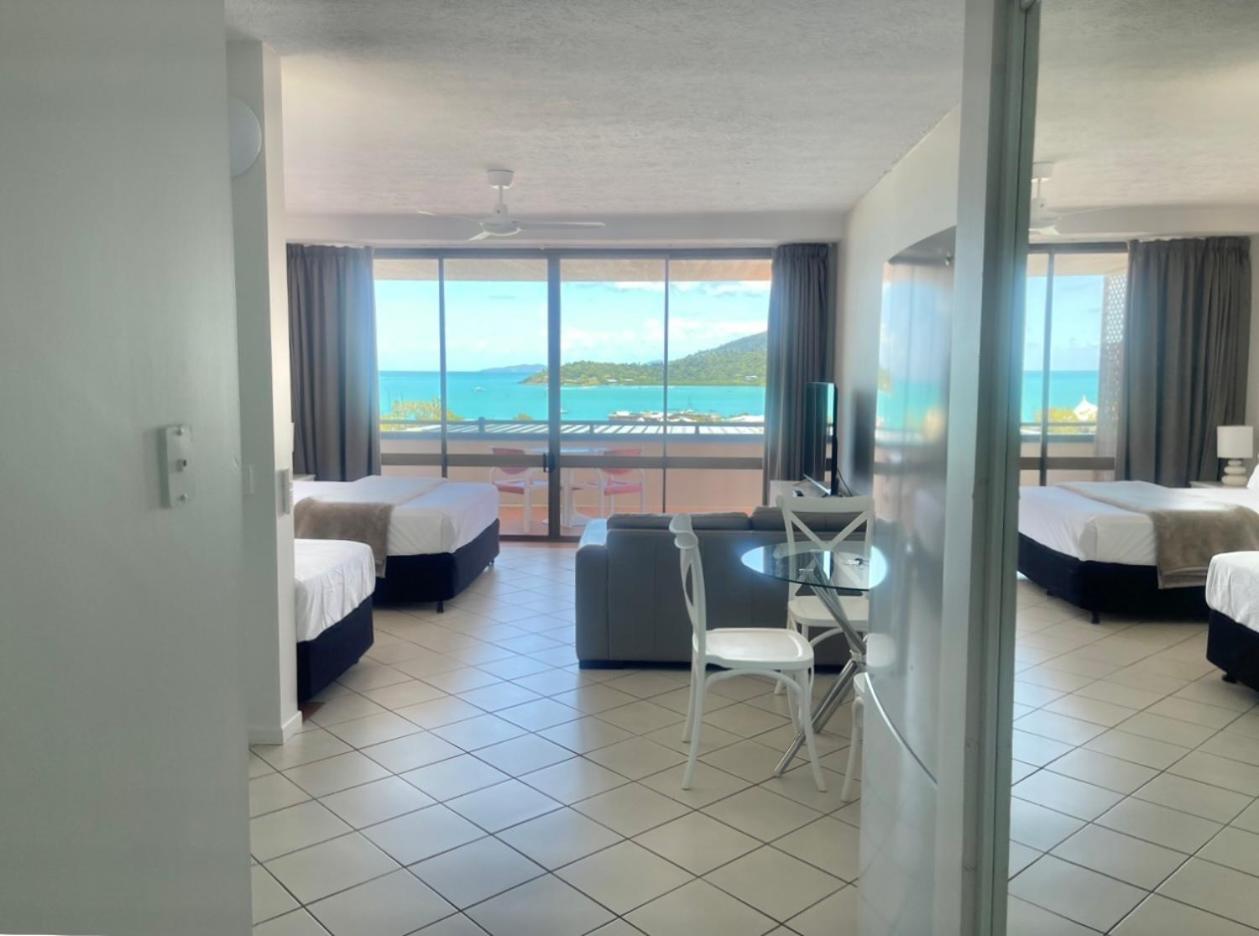 Ocean View 33A Studio Pool Ocean View Wifi Airlie Beach Bagian luar foto